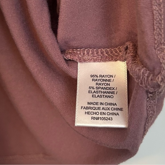 Bobeau Double Ruffle Bell Sleeve Top Women’s Size Medium - Picture 7 of 7